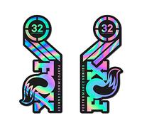 STAR SAM Autocollants compatibles avec fourche de vélo Fox 32 Performance 29" Holographique 1 cm