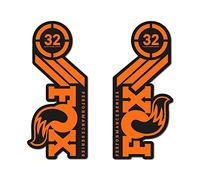 STAR SAM Autocollants compatibles avec fourche de vélo Fox 32 Performance 29" Orange 1 cm
