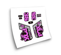 STAR SAM Autocollants compatibles avec fourche de vélo Fox 36 Performance Elite 2021 Violet 1 cm