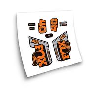 STAR SAM Autocollants compatibles avec fourche de vélo Fox 40 Performance Elite 2021 Orange 1 cm