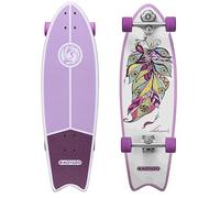 STAR SCOOTER Planche à Roulette Surf Skateboard Longboard Vintage Cruiser High Speed Kugellager ABEC-11 Komplett Unisex | Rose