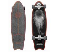 STAR SCOOTER Planche à Roulette Surf Skateboard Longboard Vintage Cruiser High Speed Kugellager ABEC-11 Komplett Unisex | Noir