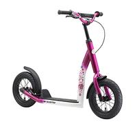 STAR SCOOTER Trottinette Enfant 2 Roues pour garçons et Filles de 7 Ans | Patinette 12" Pouces, pneumatiques, Guidon Ajustable |Rose