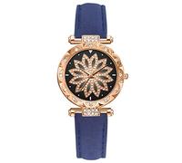 Star SetGift Montre à quartz pour femme Cadran lumineux pour couple, bleu, taille unique