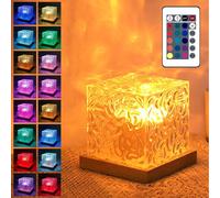 Star Sky Projector: 16 Colors Aurora Borealis Lamp,Water Ripple Night Light,3D Night Light Water Ripple With Remote Control,LED Aurora Wavy Lamp For Bedroom