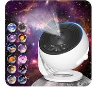 Star Sky Projector, Galaxy Starry Sky Projector For Children And Adults Galaxy Projector With Planetary Discs Led