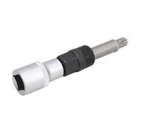 Star Socket Bit, Air Drive Star Sockets | Embout de douilles en acier de forage à clé de 1/2" | Poignée ergonomique étoile machines réparation outil de retrait lourd pour poulie