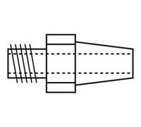 STAR TEC Buse d'aspiration Taille de la panne 2 mm 1 pc