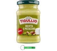 Star Tigullio GranPesto Pesto Ricotta e Pistacchio, pesto avec ricotta et pistache 12 x 185 g + porte-clés Beni Culinari gratuit