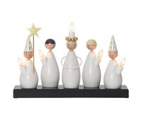 Star Trading Arche de bougies Lucia Choir Blanc