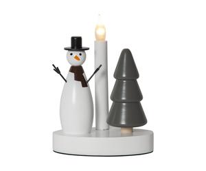 Star Trading Bougeoir Christmas Joy Bonhomme de neige