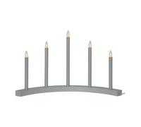 Star Trading Bougeoir de l'avent Accent Gris