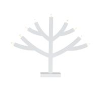 Star Trading Bougeoir de l'avent Grene Blanc