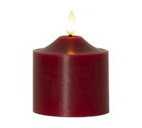 Star Trading Bougie chauffe-plat LED Flame 9.5 cm Rouge