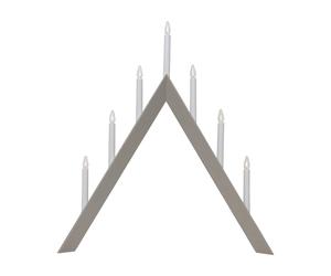 Star Trading Chandelier de l'Avent Arrow 64.5cm Beige