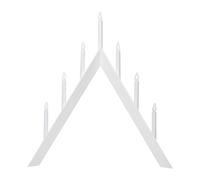Star Trading Chandelier de l'Avent Arrow 64.5cm Blanc