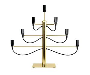 Star Trading Chandelier électrique Milano laiton