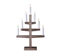 Star Trading Chandelier Trapp 54 cm Marron