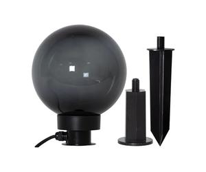 Star Trading Décoration extérieure Orby 24 cm Noir
