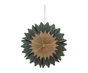 Star Trading Etoile de l'avent Crystal Ø55 cm Vert