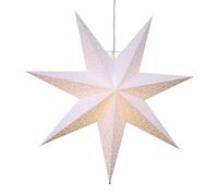 Star Trading Etoile de l'avent Dot 54 cm Blanc