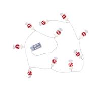 Star Trading Guirlande lumineuse Bonbon 135 cm Rouge-blanc