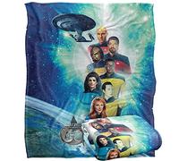 Star Trek 30 Crew Silky Touch Super Soft Throw Blanket 152 X 127 Cm
