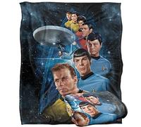 Star Trek Among The Stars Silky Touch Super Soft Throw Blanket 152 X 127 Cm