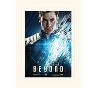 Star Trek Beyond (Kirk) montée d'impression, Papier, Multicolore, 30 x 40 cm