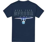Star Trek Beyond - T-shirt pour homme "Enterprise Beyond" TV13739 (4XL) (Bleu marine)