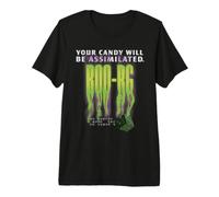 Star Trek Boo-RG Your Candy Will Be Assimilated Halloween T-Shirt Haut de Gamme