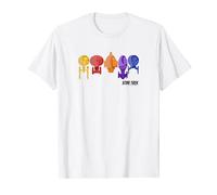 Star Trek Captain Ships Rainbow Fleet T-Shirt