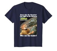 Star Trek Cat Fight T-Shirt, Enfant, Bleu Marine, 3 Ans
