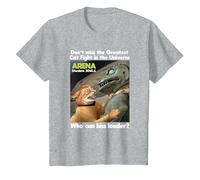 Star Trek Cat Fight T-Shirt, Enfant, Gris Chiné, 8 Ans