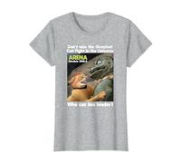 Star Trek Cat Fight T-Shirt, Femme, Gris Chiné, M