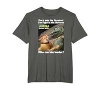 Star Trek Cat Fight T-Shirt, Homme Grandes Tailles, Asphalte, 4X Tall