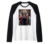 Star Trek Deep Space Nine Cast par Michael Grecco Manche Raglan