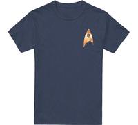 Star Trek : Discovery - T-shirt "Operations" pour homme/femme unie TV18035 (S) (Bleu marine)