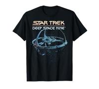 Star Trek DS9 T-shirt graphique vintage avec logo Space Station T-Shirt
