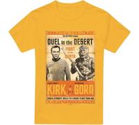 Star Trek - "Duel in the Desert" T-shirt pour homme TV13486 (L) (Or)