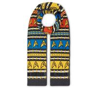 Star Trek Écharpe avec insignes de la série originale - Produit Officiel - Echarpe tricotée LOVARZI