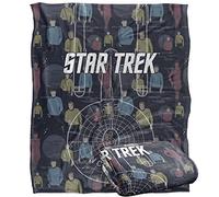 Star Trek Enterprise Crew Silky Touch Super Soft Throw Blanket 152 X 127 Cm