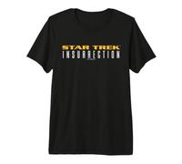 Star Trek Insurrection Logo T-Shirt Haut de Gamme