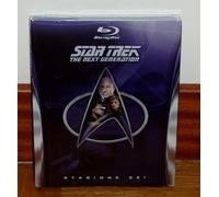 STAR TREK La Nouvelle Génération 6E Saison Complète 6 BLU-RAY Espagnol Neuf