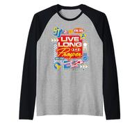 Star Trek Live Long and Prosper NCC-1701 U.S.S. Enterprise Manche Raglan