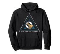 Star Trek Live Long and Prosper Vulcan Salute Starfleet Logo Sweat à Capuche