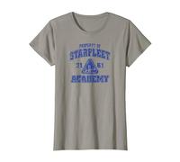 Star Trek Old School T-Shirt, Femme, Ardoise, XL