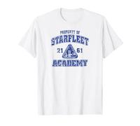 Star Trek Old School T-Shirt, Homme, Blanc, XL