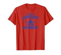 Star Trek Old School T-Shirt, Homme, Rouge, XXL