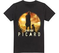 Star Trek : Picard - "A Man and His Dog" T-shirt pour homme TV5636 (M) (Noir)